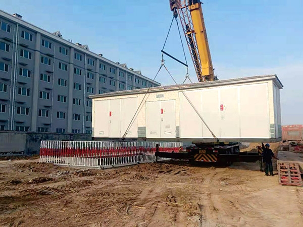 山东万禾医院有限公司1600kva箱站工程2